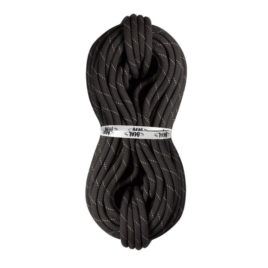 طناب نیمه استاتیک نسوز مشکی Beal RAIDER 11 mm x 1 m