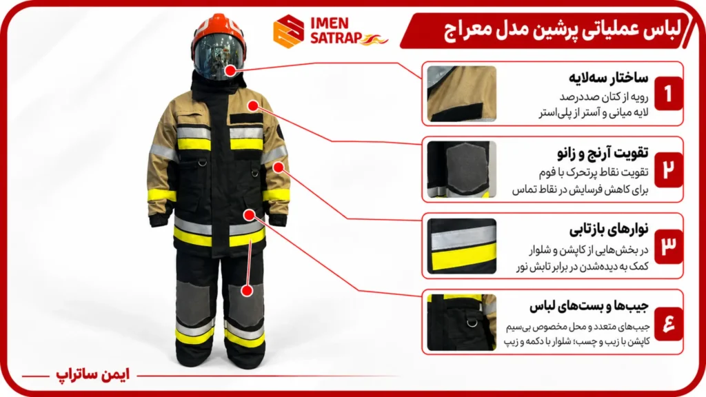 لباس عملیاتی پرشین مدل معراج