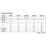 مشخصات تشک نجات ضد حریق، فن تایپ shilla fire مدل SDF100