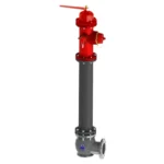 جنس شیر هیدرانت ضدیخ ایستاده با محفظه خشک TR PH D2