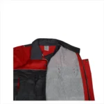 کاپشن شلوار طوسی قرمز